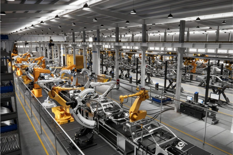 Manufacturing industrial layout reference