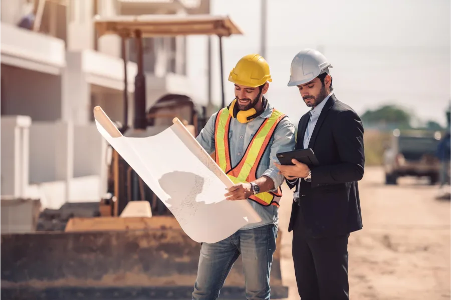 Construction industrial layout reference